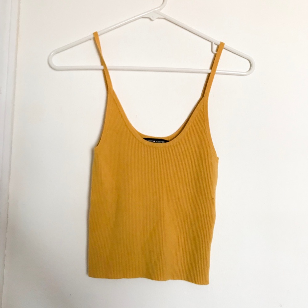 Mustard Brandy Melville Tank